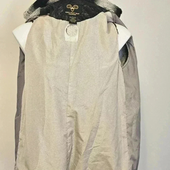 WOOLY BULLY WEAR COLORADO (ALTA) FAUX FUR VEST SIZE MEDIUM - Picture 12 of 14